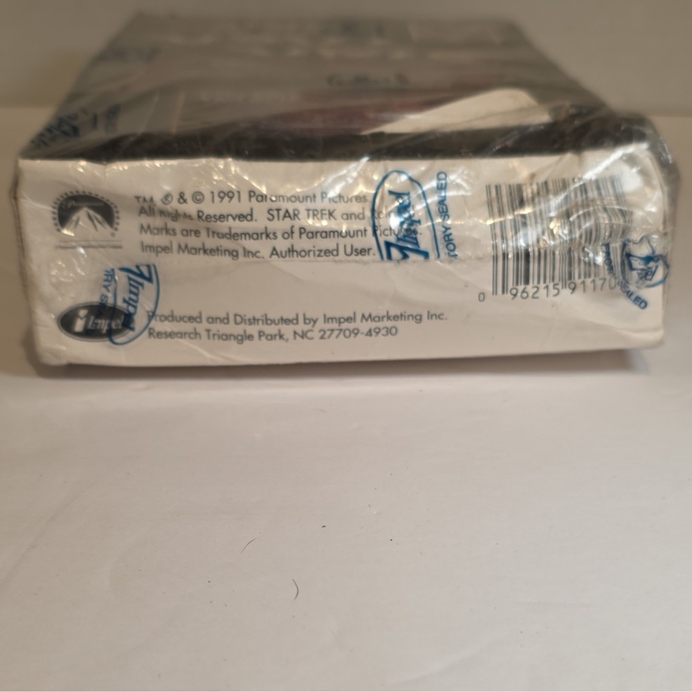 1991 Star Trek 25th Anniversary Series II Trading Card Box Factory Sealed Impel - Picture 3 of 4